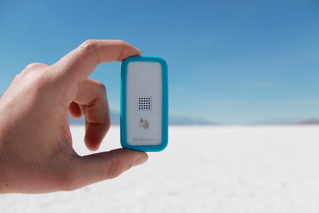 bluSensor Hygrometer and Thermometer Test in Death Valley Badwater